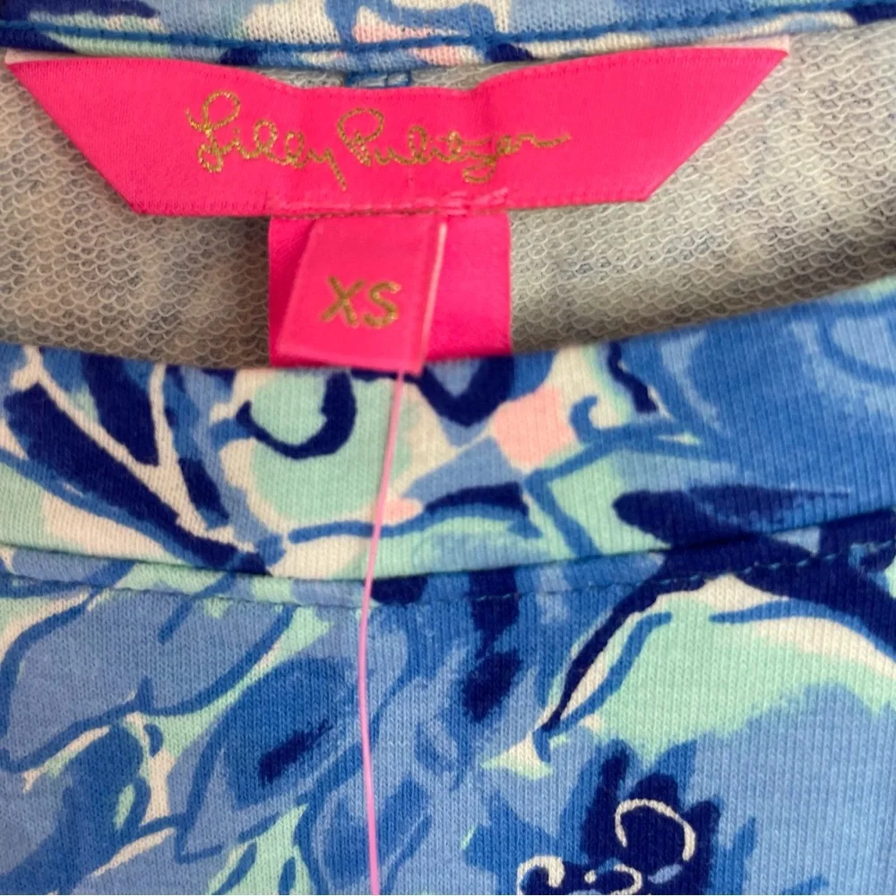 NWT - Lilly Pulitzer Bartlett Dress Coastal Blue Size XS - Picture 6 of 13